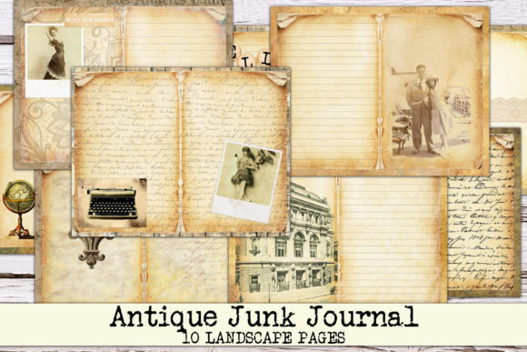 Download Old Objects and Photos Junk Journal - Old Collection